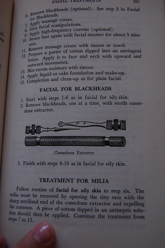 Acne tool. Which is terrifying.