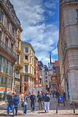 France - Rouen - Streetview - Rue Gros Horloge