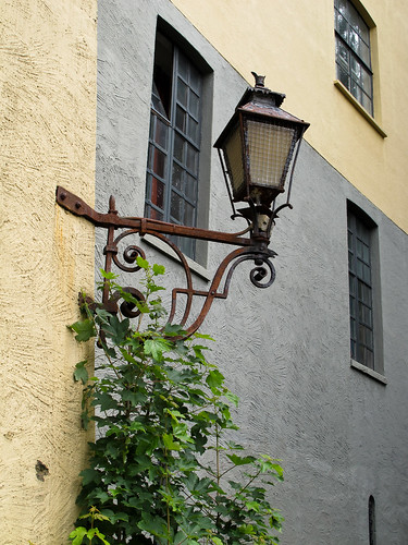An Old Lamp Post - Bergen, Norway