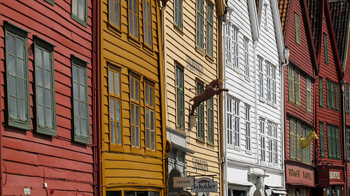 The Old Warehouse District - Bergen, Norway