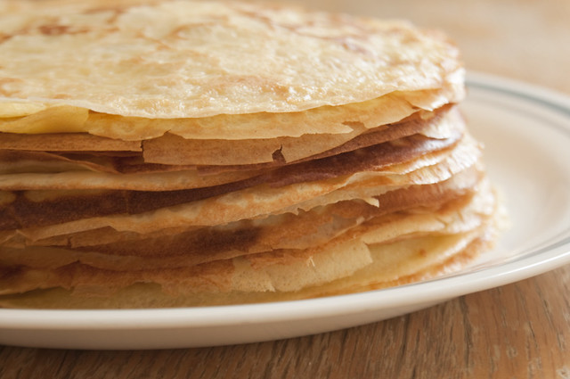 20 crepes for the layers