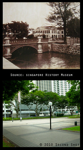 Stamford Canal and Raffles Institution, 1890s