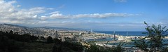Panorámica de Barcelona desde Montjuïc