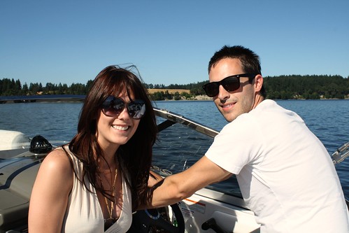 Jaime and Ryan on Boat