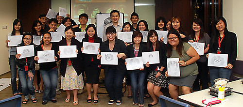 Caricature Workshop for AIA Robinson - Day 5 - 19