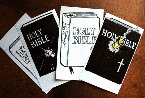 &quot;Bullet in a Bible&quot; sketches