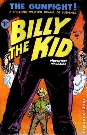 billy the kid wanted poster. Billy the Kid Adv Mag 21