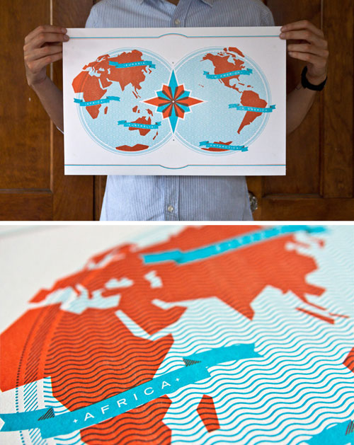 Image-of-Letterpress-World-Map