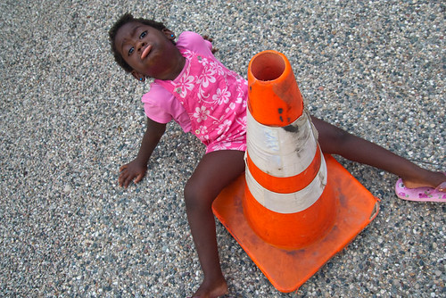 Orange Safety Cone Lourdie August 02, 20107