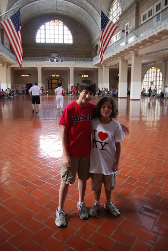Peter and Grace at Ellis Island