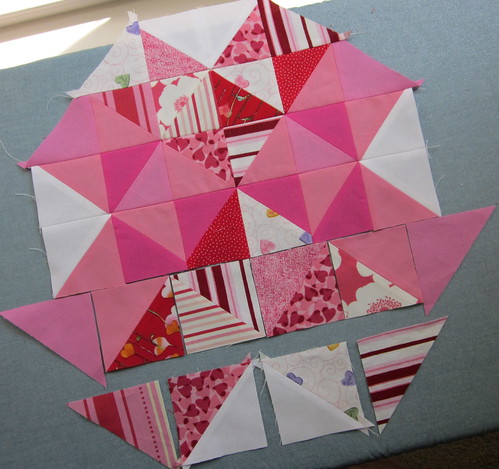 4 of Hearts Block - Step 3