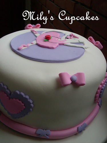 Etiquetas Cake Angelina Ballerina