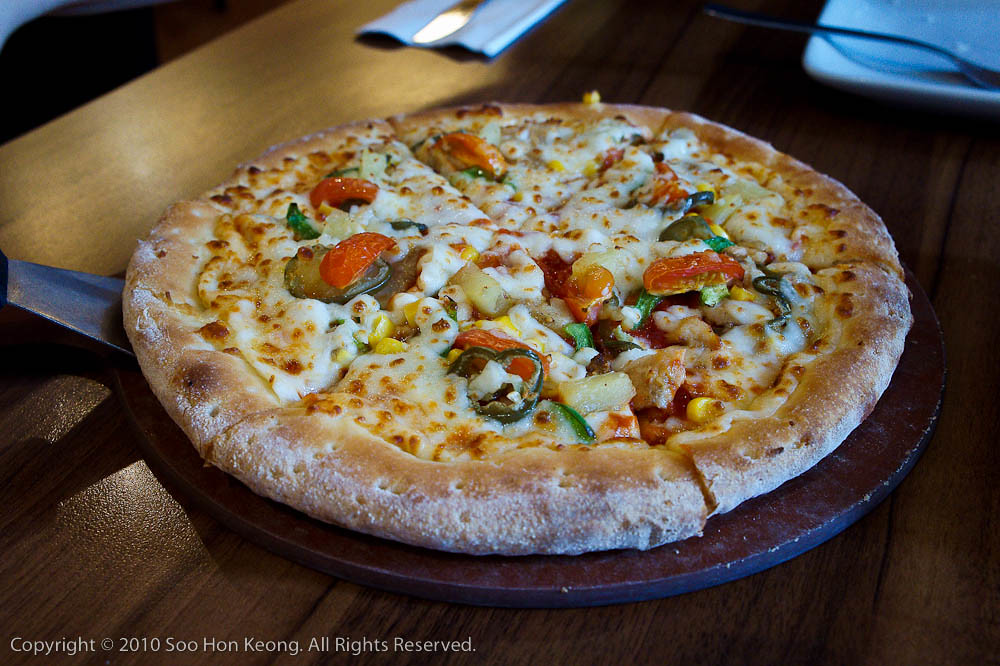 Tropical Delight @ PaPa John's Pizza, KL, Malaysia