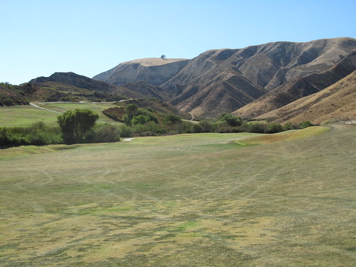  From the fairway at Lost Canyons Golf, Sky course, Simi Valley CA