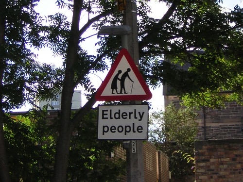 Elderly People Sign