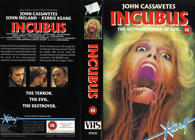 Incubus (VHS Box Art)
