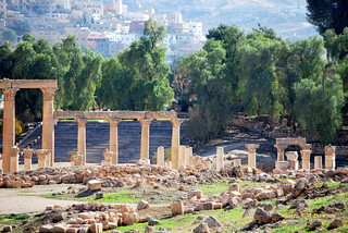 Jerash, Jordan -Pastoral Scene (Gerasa-1st Century AD)