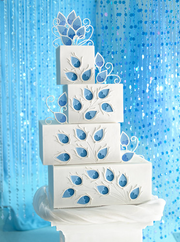 Royal by nature blue is the perfect color for this wedding