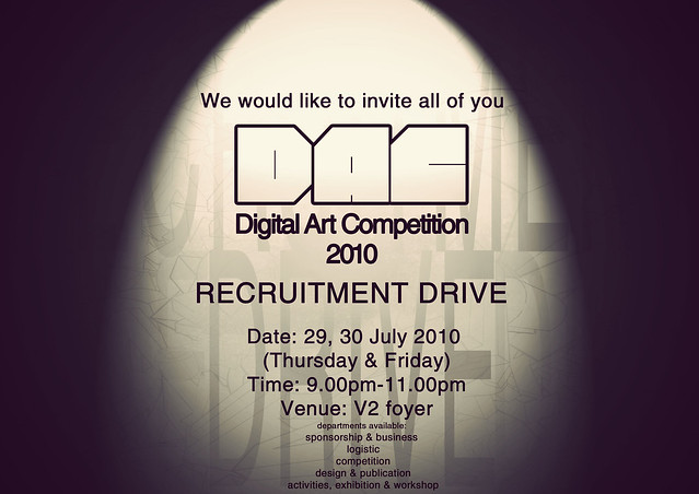 DAC2010 recruitment