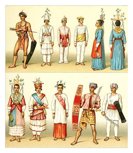 030-Oceania-trajes -Geschichte des kostüms in chronologischer entwicklung 1888- A. Racinet
