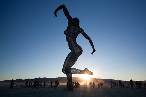 Bliss Dance Sculpture at Burning Man 2010 