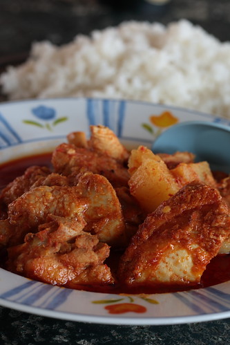 Devil Curry from Portuguese Restaurant, Melaka Malaysia