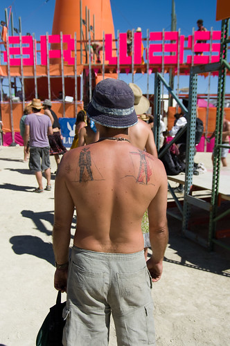 Burning Man Tattoos