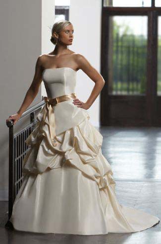 wedding gown color