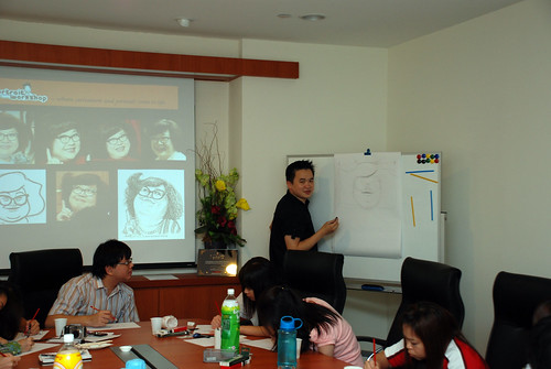 Caricature Workshop for Spire Research & Consulting - 17