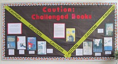 Banned Book Week Bulletin Board 2010