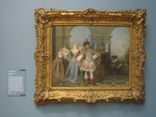 The French Comedians, 1720-21, Jean Antoine Watteau _8328