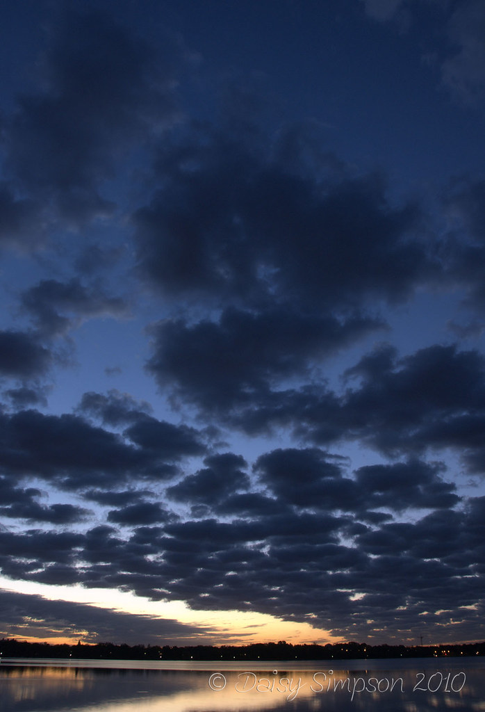 Calhoun cloudy sunrise vertical HDR