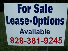lease option sign