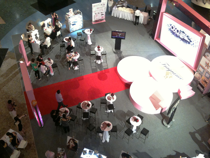 Top View of the Event