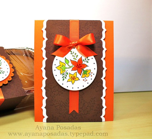 Autumn Card w Pumpkin Bread (2)