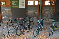 Montgomery St Bike Garage at PSU
