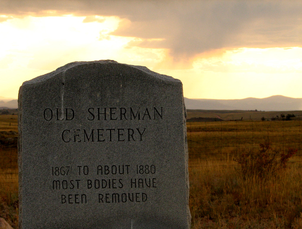 Sherman Cemetery Marker