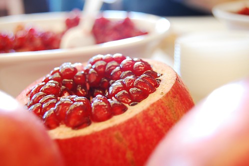 Pomegranate detail