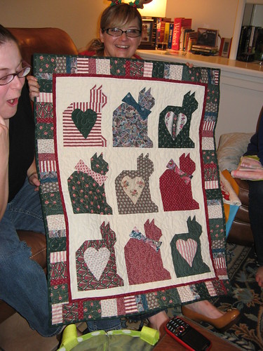 Karen's Cat quilt