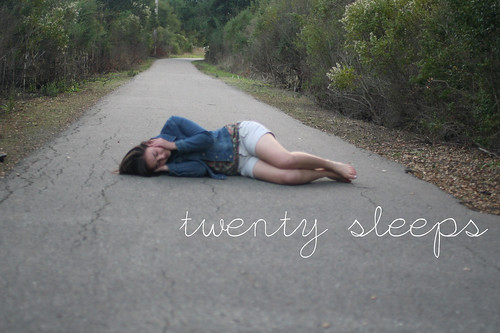 Twenty sleeps