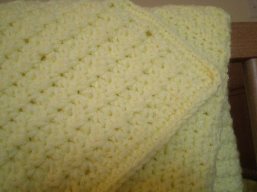 Baby blanket detail