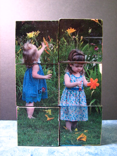 wooden block picture puzzles