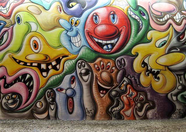 Kenny Scharf Mural
