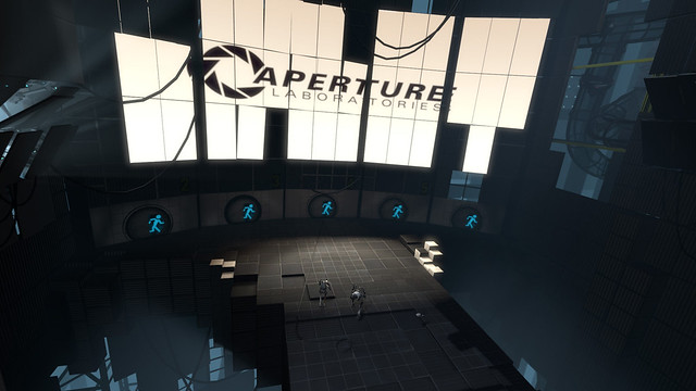 Portal 2 robots Aperture Laboratories