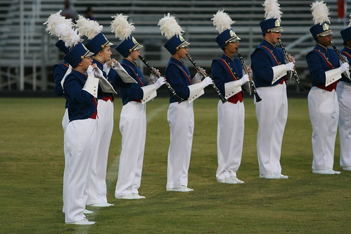 9/10/10 - G-F Marching Band Star Spangled Banner