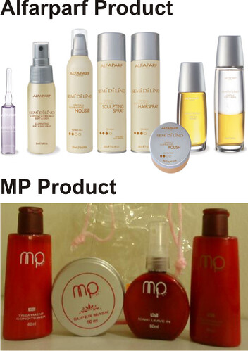 Yen Hair Make Up Used Products