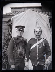 Mystery man (and medal) and son, both in uniform