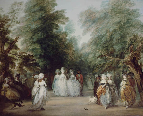 The Mall in St. James's Park, Thomas Gainsborough, c. 1783
