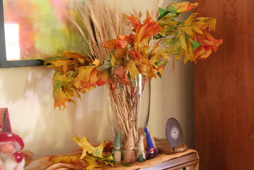 Autumn Nature Table