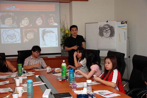 Caricature Workshop for Spire Research & Consulting - 27